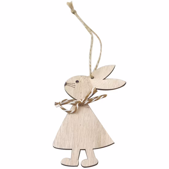 Easter Wooden Hanging, Wood Hanging Decor Ornaments for Tree Decoration Happy Easter